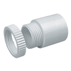 Marshall Tufflex Male Adaptor 25mm White