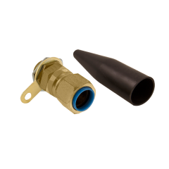 Unicrimp 2 x OUTDOOR BRASS SWA CABLE GLAND 20MM
