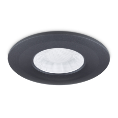JCC Anthracite aluminium bezel for use with X50 fire-rated downlight