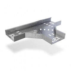Trench Medium Duty Cable Tray Flat Tee 100 x 25mm