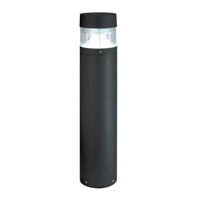 Saxby Black Zone Bollard 980mm IP65 E27