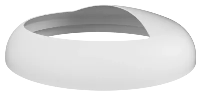 Kosnic Blanca Bulkhead Trim, White Eyelid