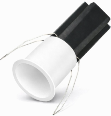 ArcLED Auralis 7W 350mA 3000K CRI97+ IP20 Antiglare Mini Downlight (Textured White)