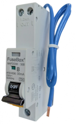 Fusebox MINI AFDD RCBO 40A B 30mA 1P+N (SW) TYPE A