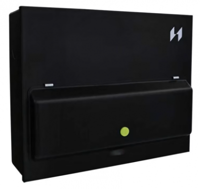 NAVITAS Black Edition Consumer Unit 11 Way 100A CU with T2 SPD
