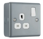 SPECIFIED METAL CLAD 1 GANG 13A SWITCHED SOCKET