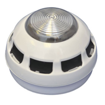 Fike Twinflex ASD Smoke and Heat Strobe Sensor c/w Base