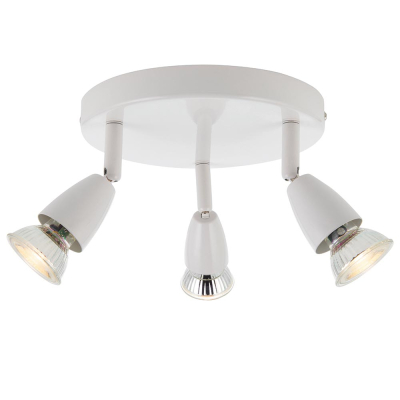 Saxby Amalfi 3lt round white Spotlight 35w GU10