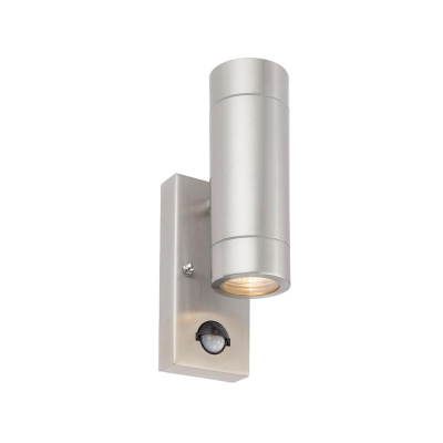 Saxby Atlantis PIR 2lt wall IP44 7W marine grade stainless steel