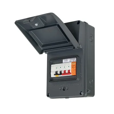 FuseBox IP65 32A Type A Bi-Directional RCBO & SPD Consumer Unit