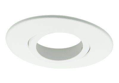 Allled Polar White Twist & Lock Adjustable Bezel for iCan75 Downlight (AFD75)
