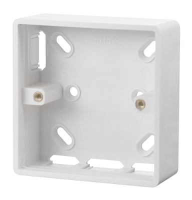 Click Mode Pattress Box 1G 29mm PVC