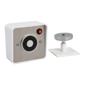 RGL 24VDC WHITE DOOR HOLD OPEN MAGNET 25kg holding force