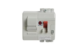Wylex 100A DP, Insulated Enclosed, Domestic Switch Fuse with 100A Fuse Fitted