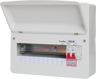 FuseBox F2011M Consumer Unit 11 Way 100A