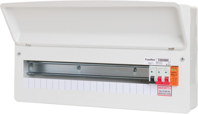 FuseBox Consumer Unit 20 Way SPD 100A