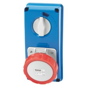 GEWISS Vertical Interlocked 16A 4P+E 415V