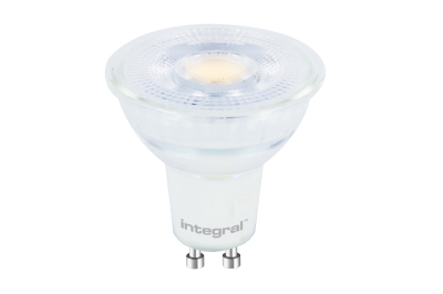 Integral GLASS GU10 BULB 400LM 3.6W 2700K DIMMABLE 36 BEAM
