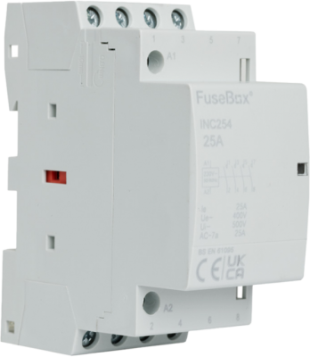 FuseBox Contactor 4P 25A 230V