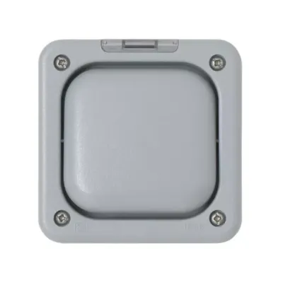 MK Masterseal 10A 1 Gang DP 1 Way Switch