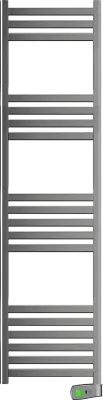Rointe Kyros Electric Towel Rail with Smart Timer 1000W Chrome H: 1,900mm