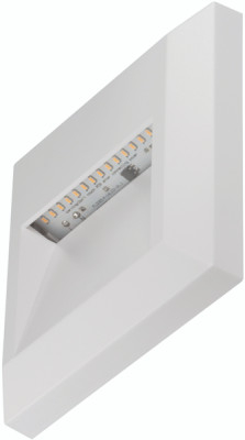Timeguard 1.1W Square LED Step Light – White