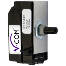 VARILIGHT 2-Way V-Com Push On/Off Rotary LED Dimmer 15-180W Replacement Module Kit
