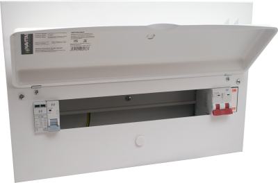 NAVITAS Consumer Unit - 14 useable Ways c/w SPD & Over Current Protection