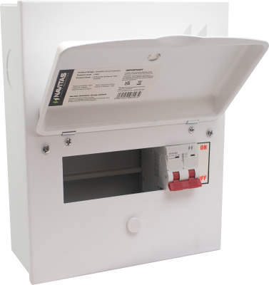 NAVITAS 100a Main Switch Consumer Unit - 6 useable Ways