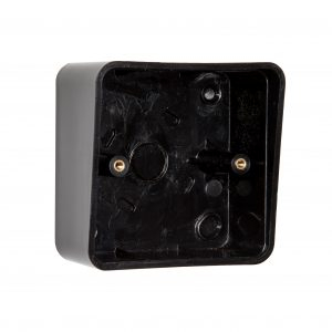 RGL 45MM SHROUDED PLASTIC SURFACE BACK BOX
