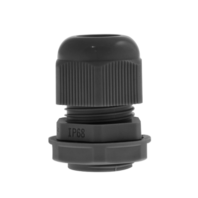 SKINTOP M20 NYLON CABLE GLAND BLACK 10-14mm IP68