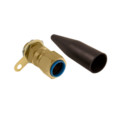 Unicrimp 2 x OUTDOOR BRASS SWA CABLE GLAND 20MM