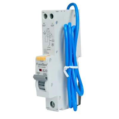 FuseBox RCBO 20A 30mA 10kA Type B