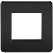 K/Bridge 2G Euro Modular Faceplate - Matt Black