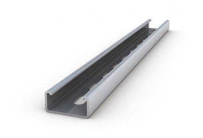 Trench 41x21mm x 3m Slotted Shallow Channel