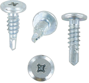 ORBIK 5.5 x 40 Pozi Shallow Pan Head Self Drilling Screws