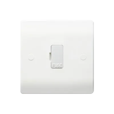 Thrion Unswitched Fused Connection Unit 13A White