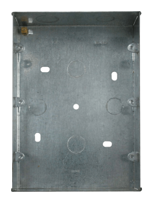 Click 3 Tier 47mm Deep Galvanised Steel K.O. Box