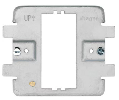 Hager Grid Frame 1 Gang