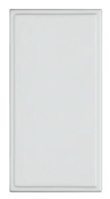 Hager Blank Euro Module White