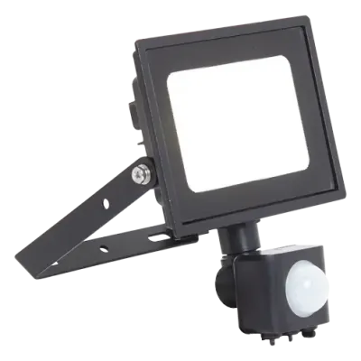 Ansell Eden Floodlight 10W PIR Cool White LED