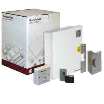CQR AKT4223 Proximity Reader Kit - Proximity Reader, PSU/Controller & Rim Electric Release