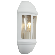 Ansell Latina E27 Half Lantern  E27 42W White