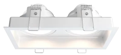 Arc-LED Dual Open Fired Rated IP20 GU10 Downlight (Sand White)