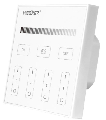 4 ZONE SINGLE COLOUR PANEL (WHITE)