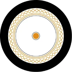 DIGITAL COAX - 75 Ohm Class A+ Screening 75Ω CAI Certified Digital Coax Black LSF Sheath [CAI0100H] BLACK (100m)