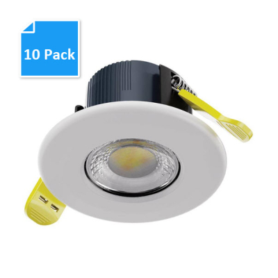  Collingwood 4-6w H2 Lite CSP Wattage & CCT Switchable Residential Downlight IP65 (10 Pack)