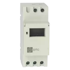 Lewden DTC 7 Day Din Rail mount Time switch 36mm