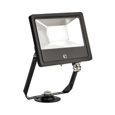 Collingwood 20W colour switchable floodlight Black