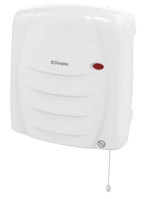 Dimplex Downflow Fan Heater with IPX4 Rating and Electronic Timer